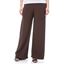 Immagine di PULL UP WIDE FIT STRETCH TROUSERS - BROWN